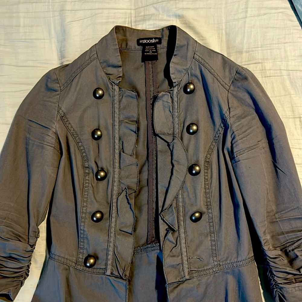 Grey jacket from Buckle (Stoosh brand) - XS. Used, excellent condition.